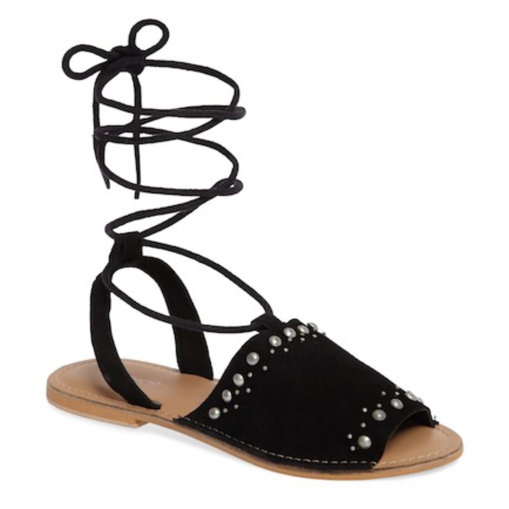 Topshop Lace-Up Sandals